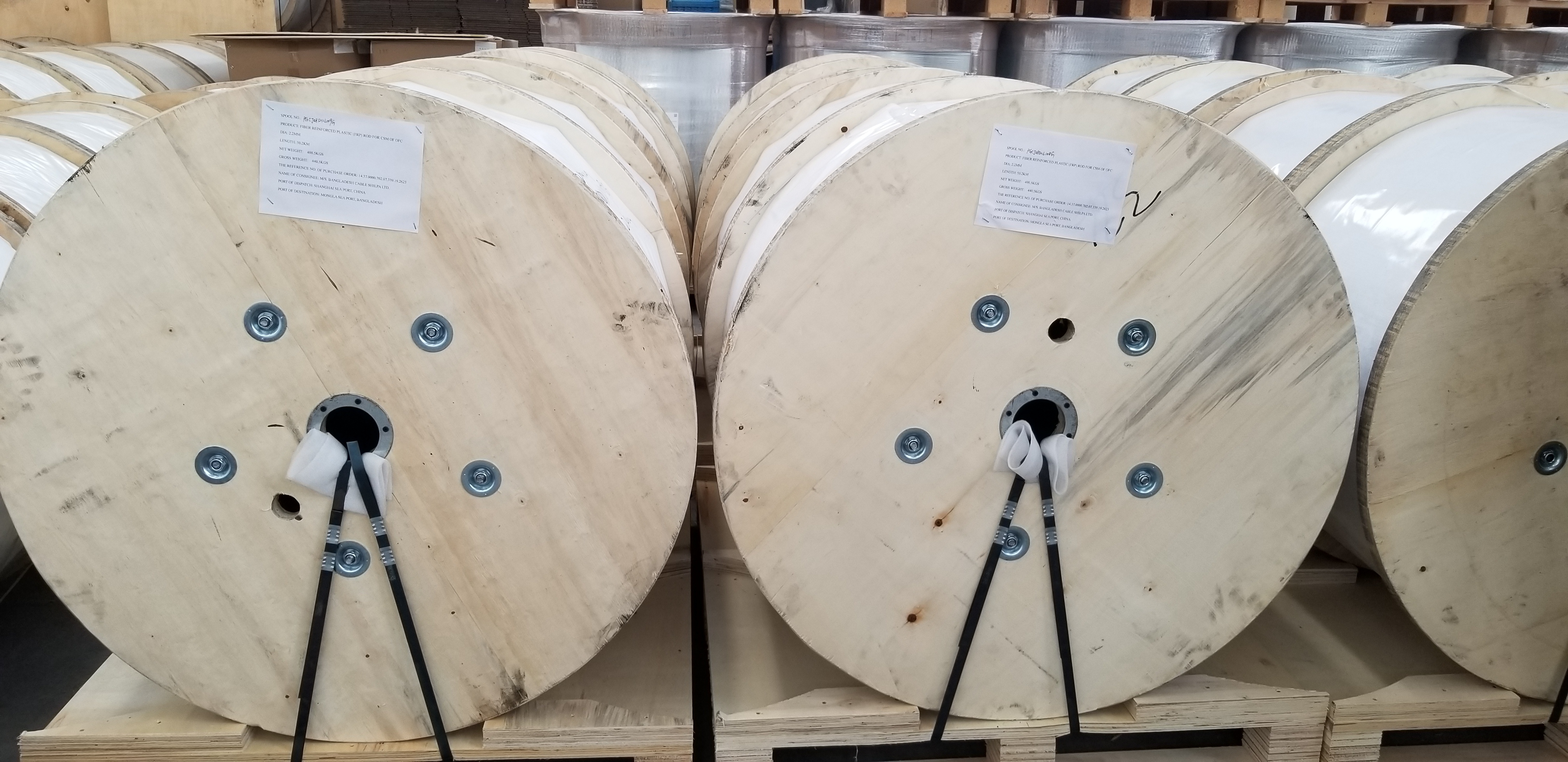 Excellent Chemical Resistance High Strength Reinforced Polymer Member Produced by Pultrusion Technique Suitable for Industrial