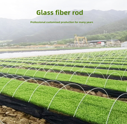 Wysokiej jakości pręt z włókna szklanego do wsparcia tunelu szklarni rolniczych