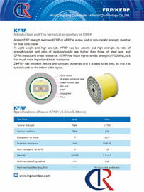 0,4 mm Aramid FRP KFRP Element centralny Bez pęknięć Bur Wytrzymałość na rozciąganie ≥1700Mpa